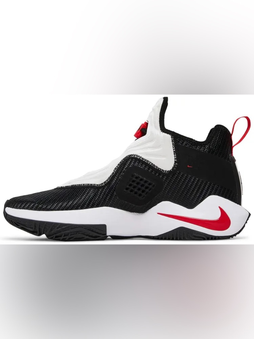 Nike LeBron Soldier XIV Men's Sneakers Black/White, University Red, Size 13 NWOB